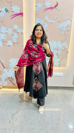 Pure cotton appliqué work full suit set