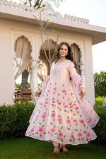 New in!Wow Mul Chanderi in pink