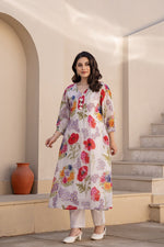 Super super Mul cotton lining digital printed kurta pant