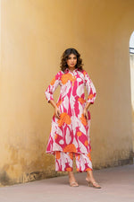 Stylish n elegant pure cotton kurta pant