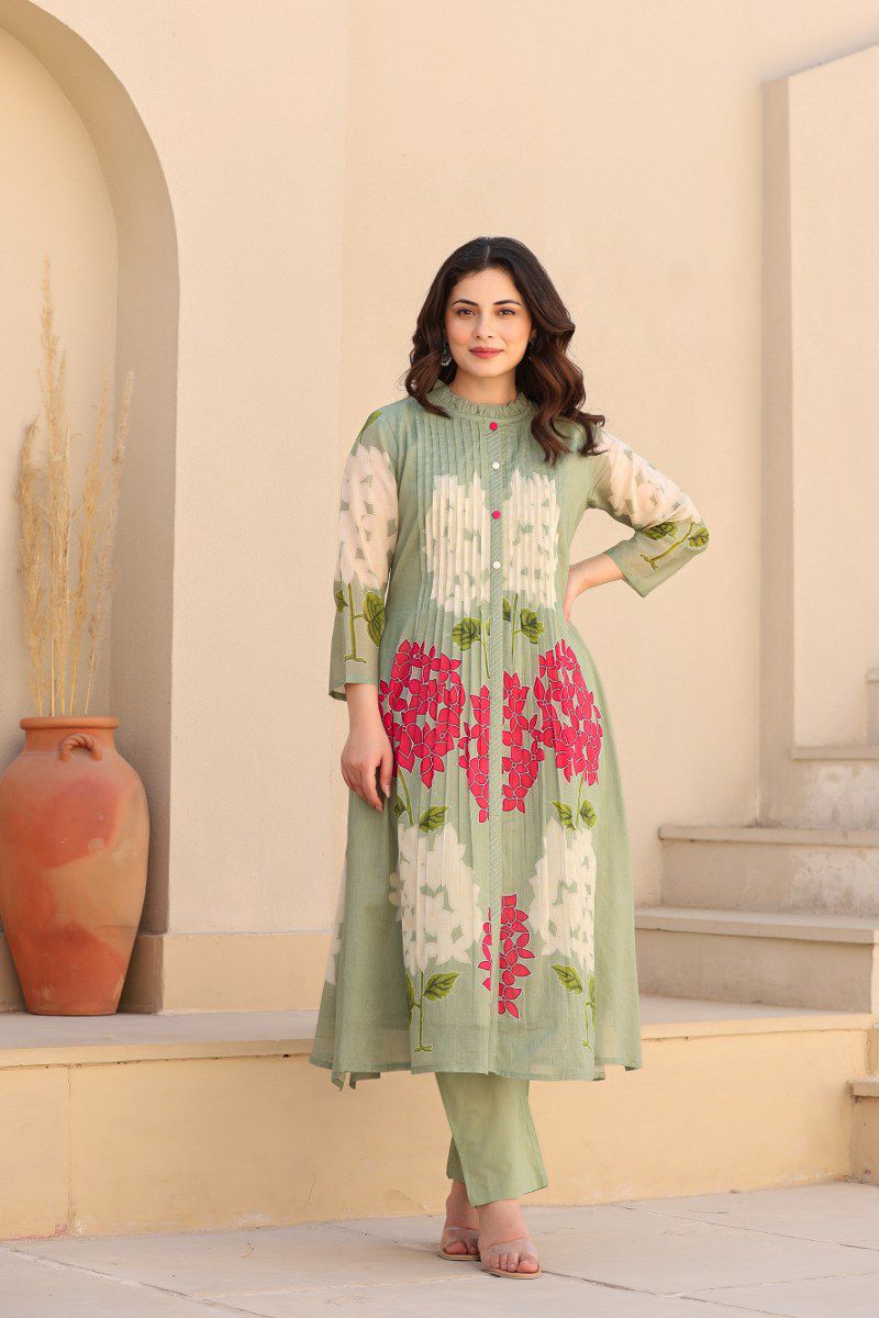 Restocked !! Best seller even before launch ! Pure Mul cotton digital printed kurta pant !!