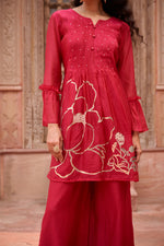 Pure Mul Chanderi with gotta work