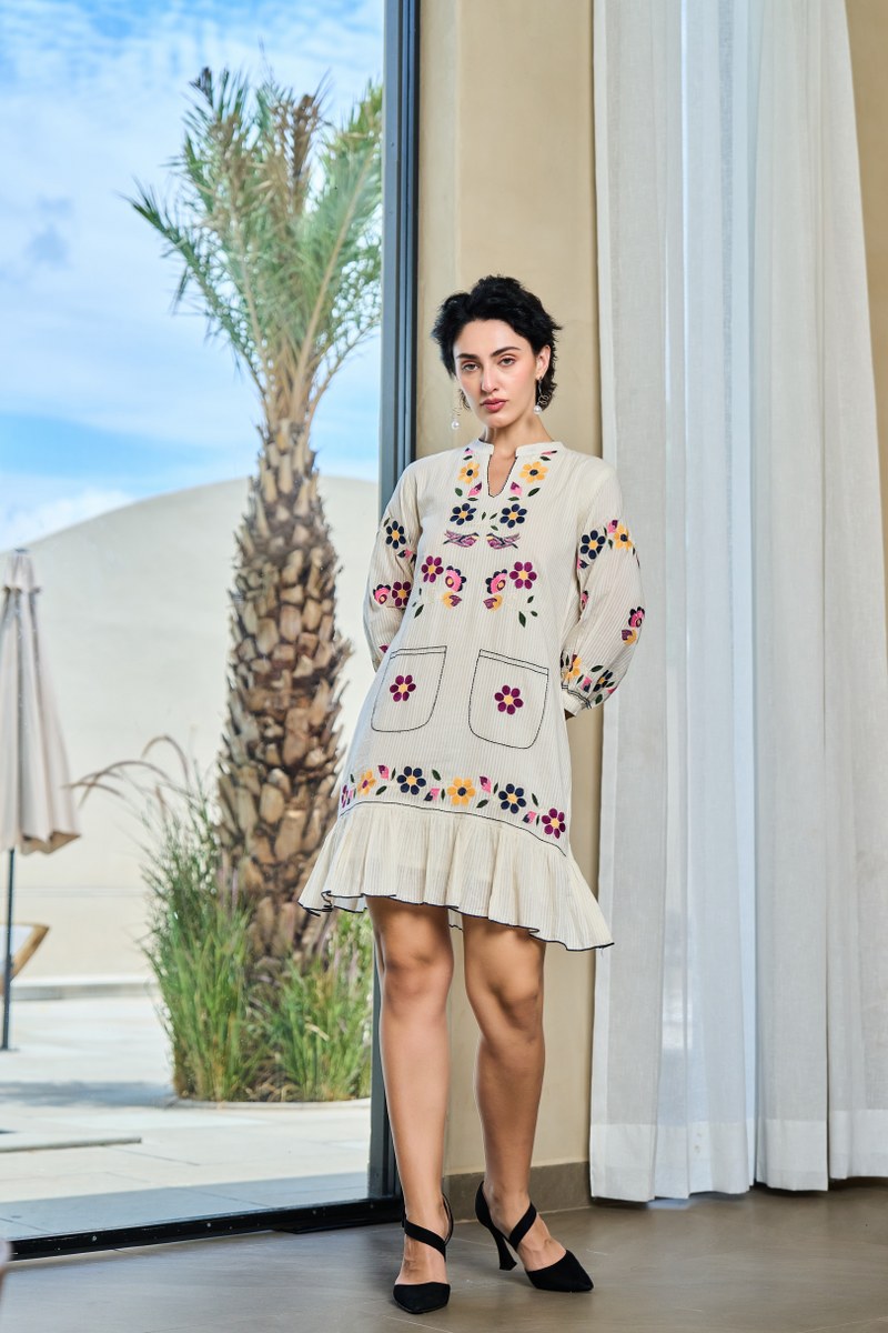 Appliqué work one piece