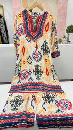 Pretty Mul silk Patola lining co ord