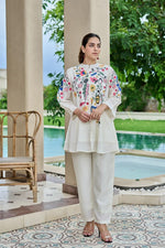 Wow mulchanderi embroidered co ord