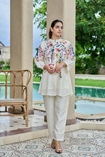 Wow mulchanderi embroidered co ord