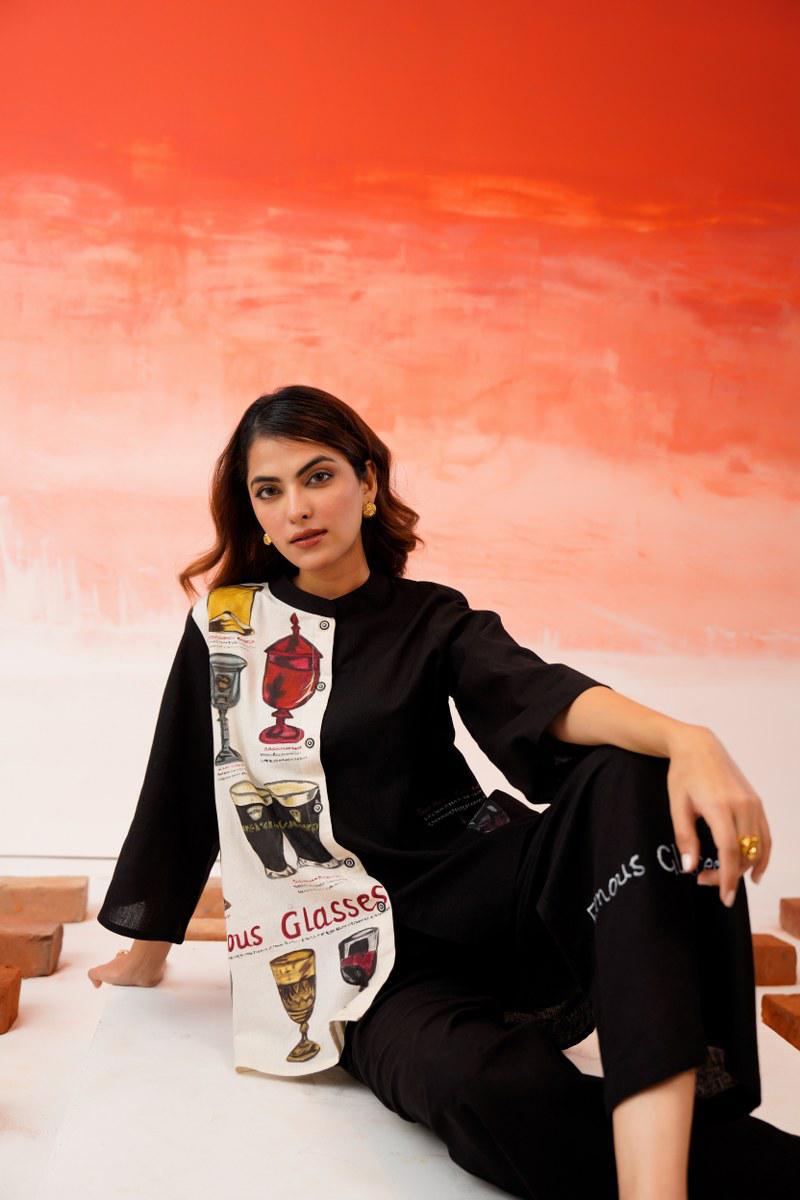 Super smart black co ord