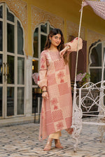 Super stylish cotton kurta pant