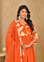 Pretty pretty cotton rust suit set