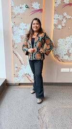 All weather perfect embroidered jacket