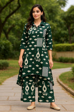 Pure cotton with pocket co ord set