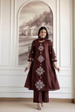 Premium cotton real mirror full suit set