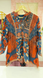 Wow ajrakh short top