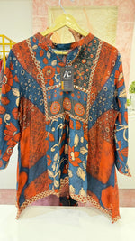 Wow ajrakh short top