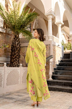 Pure cotton digital printed handwork designer cotton suit set