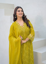 Pretty Green lace detailing digital printed suit cotton