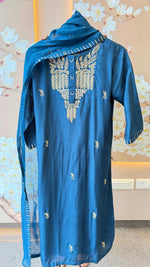 Pretty pretty dola silk hand work suit set