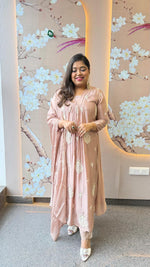 Restocked !! Gorgeous embroidery crepe silk suit set !! Dispatch in 30 Days