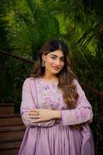 Super pretty Mul cotton Anarkali suit set