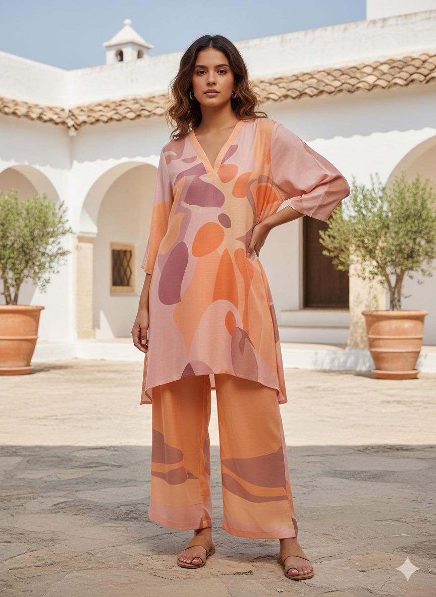 Linen cotton co ord set