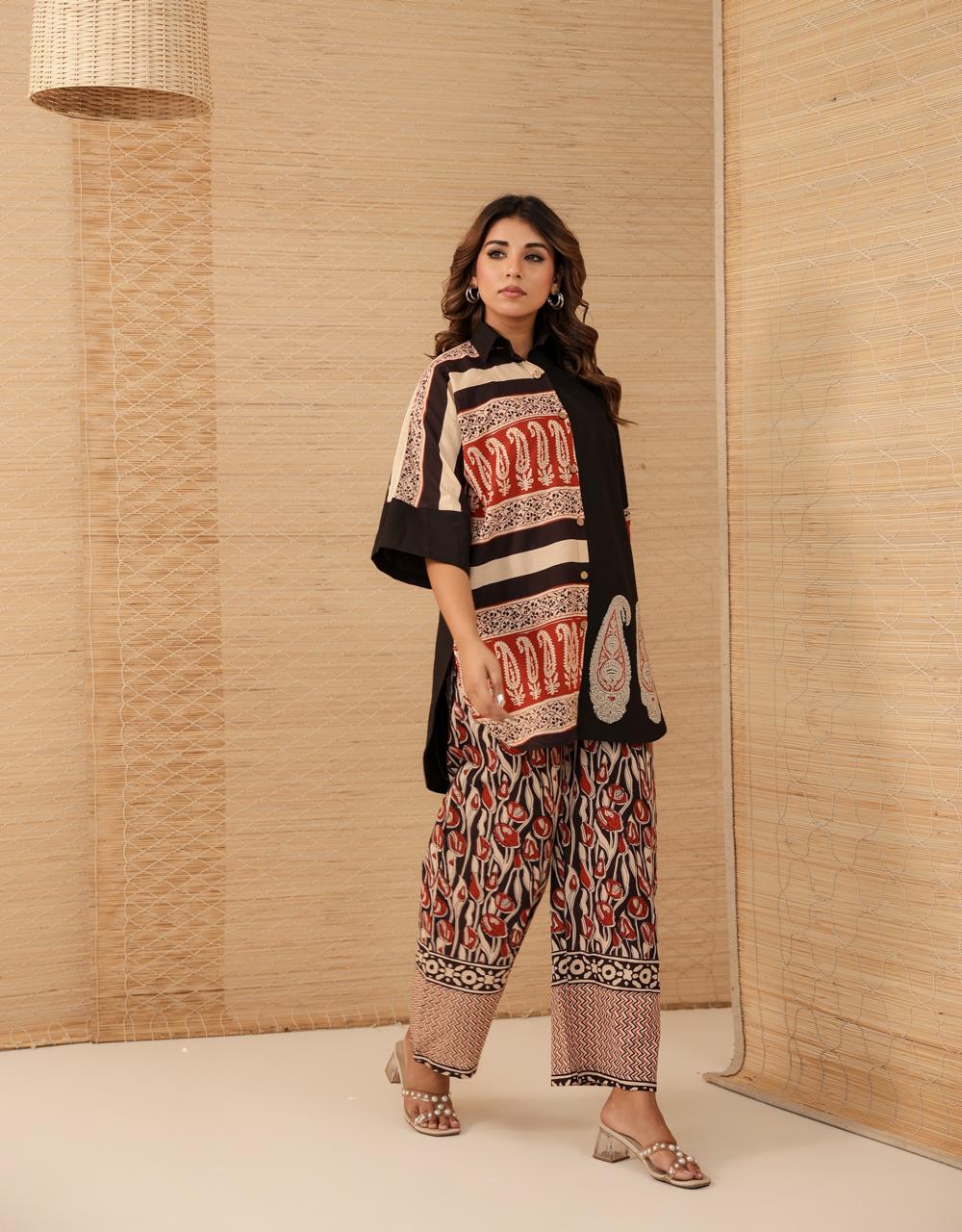 Awesome cotton designer co ord set