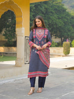 Super pretty ajrakh full suit set