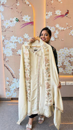 Premium tissue applique work suit set