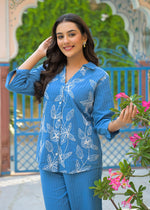 Wow embroidered cotton co ord