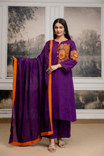 Bestseller in new colour! Premium cotton embroidered suit set