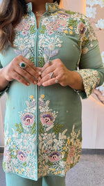 Premium chinon handwork co ord set