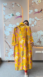 Pretty pretty Modale suit set in yellow