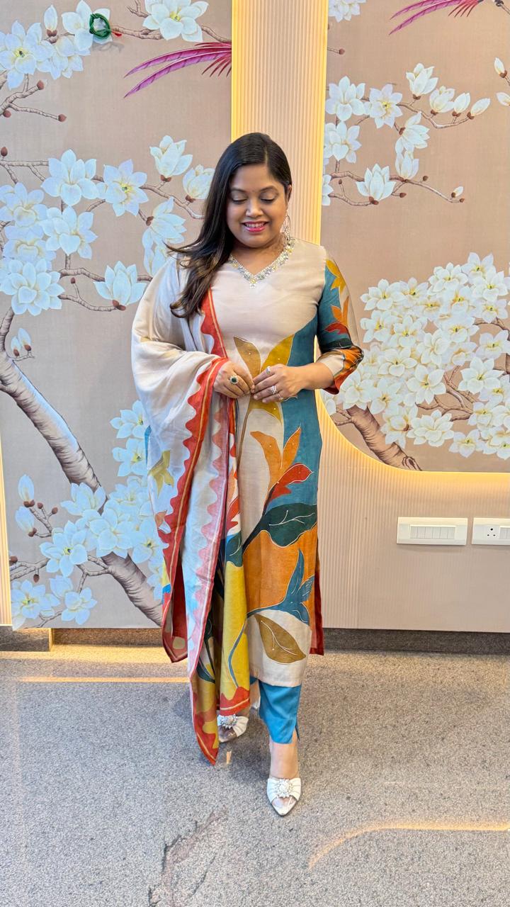 Restocked the Modale full suit set in blue