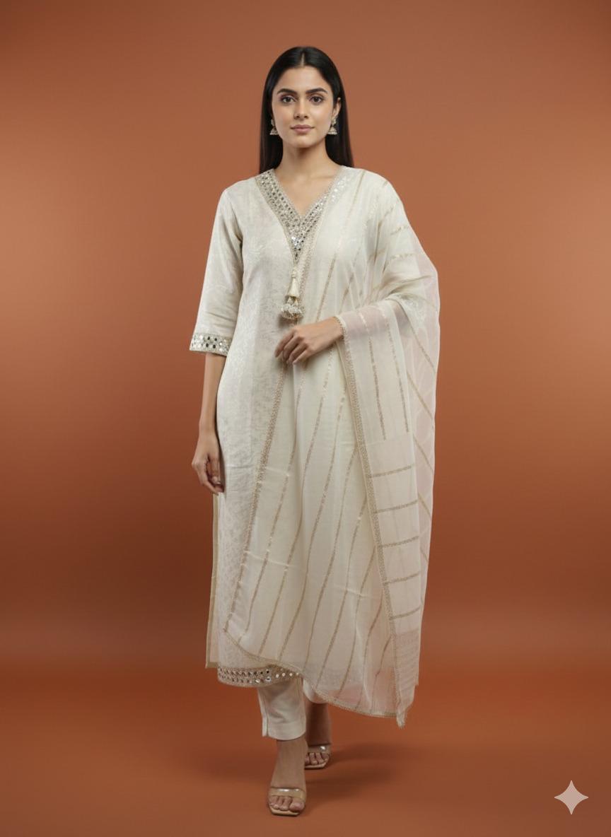 Pretty tissue lining suit set