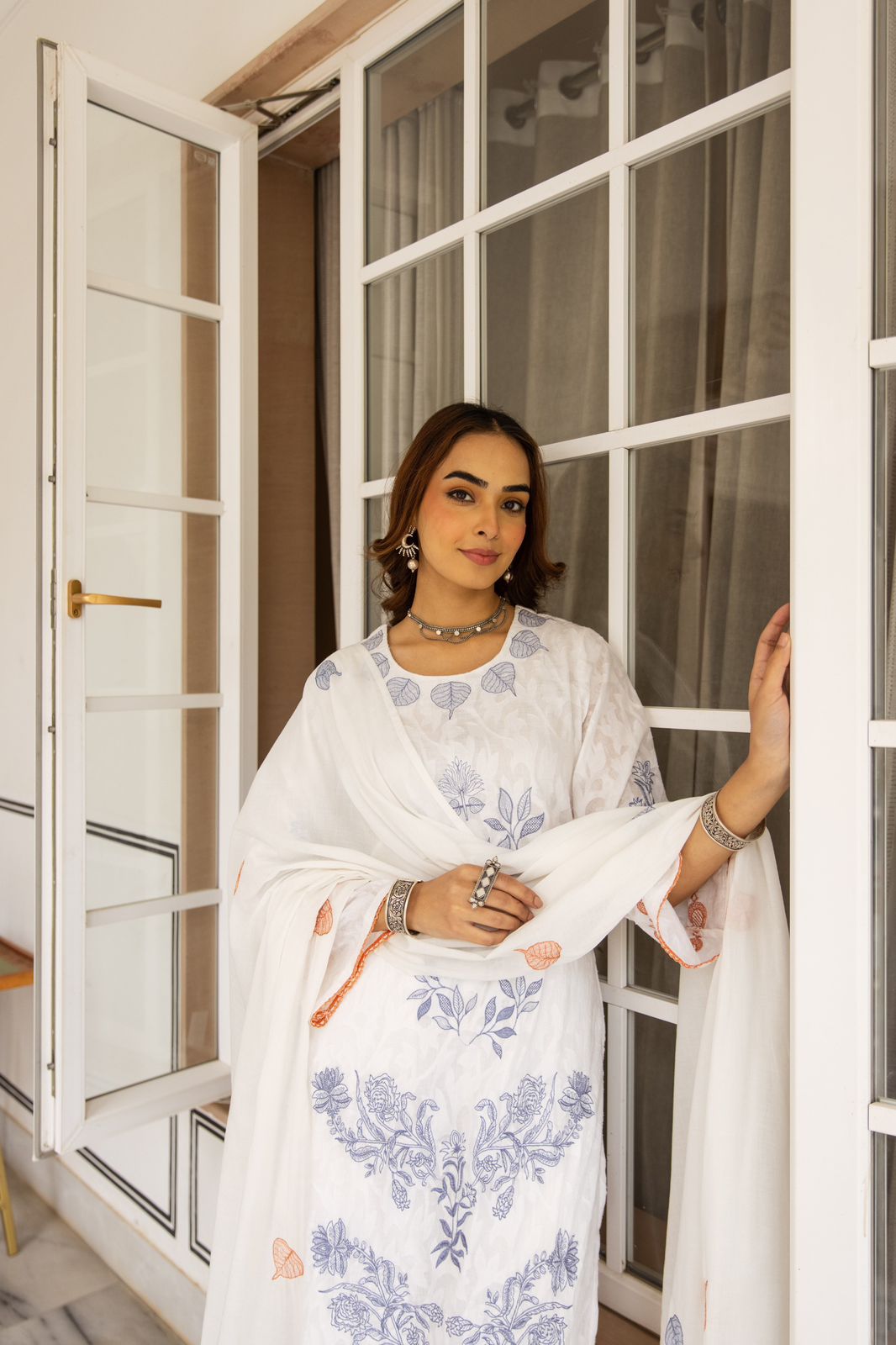 Super pretty and premium soft cotton suit set