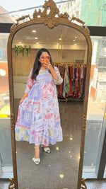 Gorgeous shiffon lining one piece