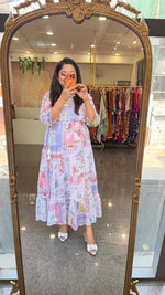 Gorgeous shiffon lining one piece