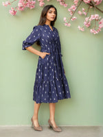 Smart smart lime cotton dress