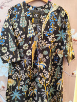 Cotton kurta pant in black