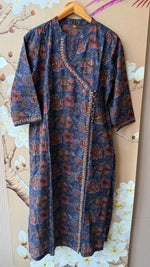 Cotton angrakha kurta pant