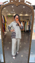 Pure Mul silk smartest co ord set
