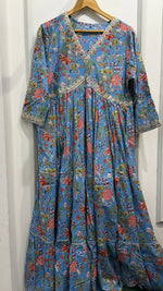 Cotton Alia cut gown