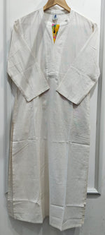 Cotton Solid Kurta With Printed yellowPant