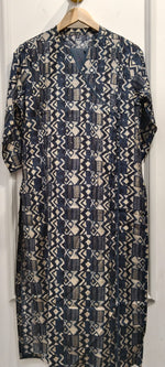 Muslin angrakha kurta pant