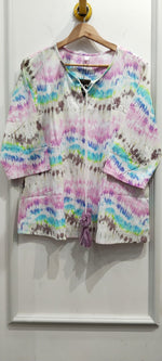 Cotton top in multy colour