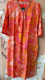 Mul silk paired with shiffon dupatta
