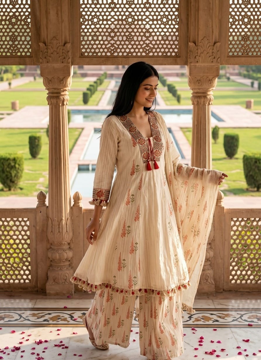 Prettiest Kota cotton plazzo set