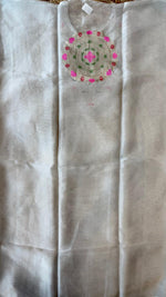 Premium tissue designer back suit set ivory