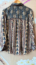 Pure crepe shirt