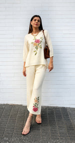 RESTOCKED!!!Summery cotton lining co ord cross stitched embroidered&nbsp;