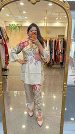 Restocked the bestselling! Pure Mul silk Kalamkari co ord set.